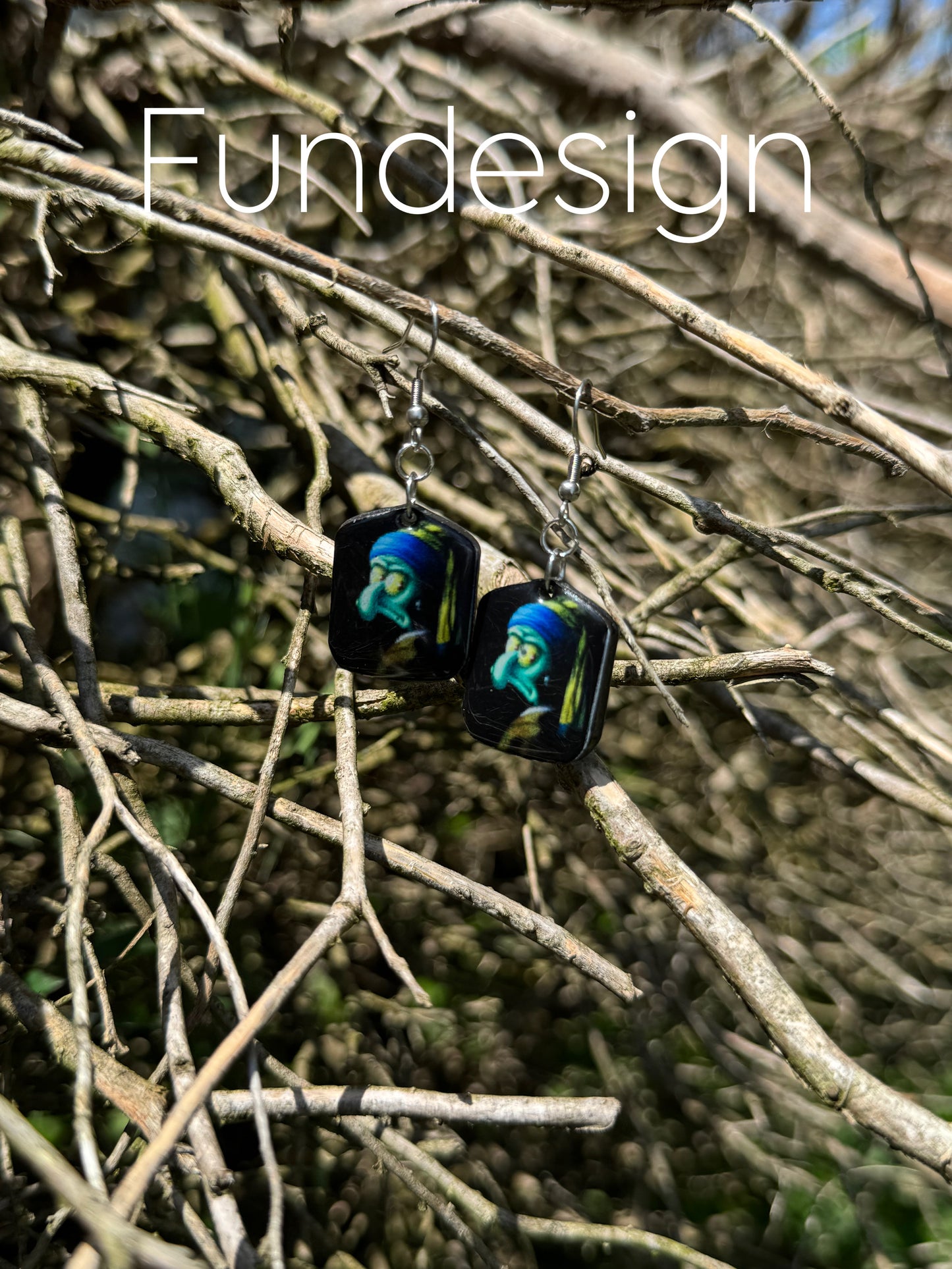 Earrings an old witch  #01
